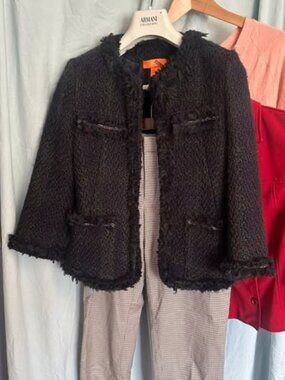 Bundle 7 Pc Premium Business Casual Wardrobe Set Aritzia BR Blouse Pants Blazer